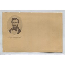 ARGENTINA ENTERO POSTAL GJ TAR-43-K TARJETA POSTAL CIRCULADA CON MATASELLO ROSARIO 1903